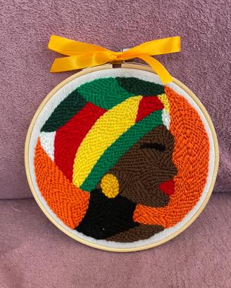 Decorazioni punch needle