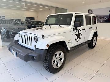 Jeep Wrangler 2.8 CRD Sahara Auto GANCIO TRAINO