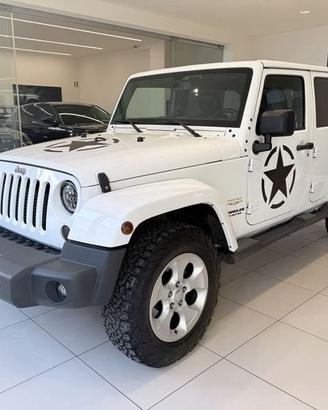Jeep Wrangler 2.8 CRD Sahara Auto GANCIO TRAINO