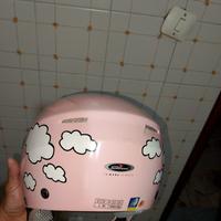 casco moto bambina Misura L