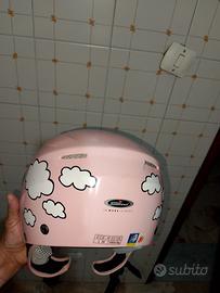 casco moto bambina Misura L