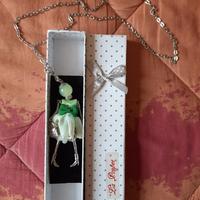 Collana lunga Ciondolo La Poupee bambolina 