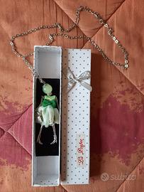 Collana lunga Ciondolo La Poupee bambolina 