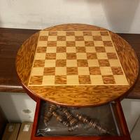 Scacchiera legno magnetica DalNegro