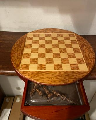 Scacchiera legno magnetica DalNegro