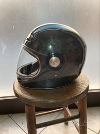 Casco integrale fibra carbonio nuovo