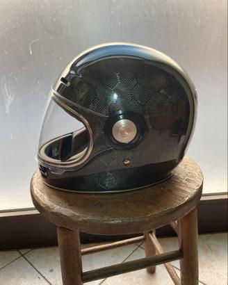 Casco integrale fibra carbonio nuovo