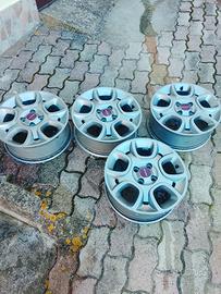 cerchi 15 originali fiat panda 