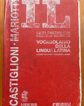 Vocabolario Latino Il Castiglioni Mariotti - 3 ed.