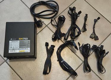 Alimentatore pc Corsair RM750W modulare