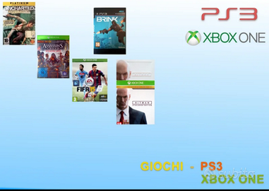 Giochi ps3 , xbox one , no ps4 ps5 360