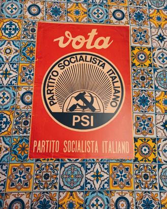 Poster Partito Socialista