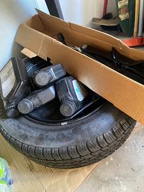 Kit C3 ruota scorta185/60r15+ cric + Selenia 5W30