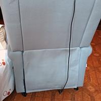 Poltrona con telecomando 