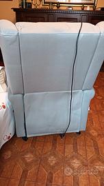 Poltrona con telecomando 