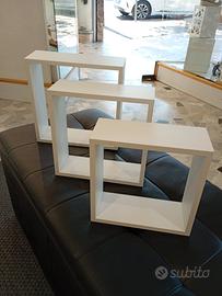 Mensole legno bianche