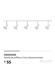 Faretti da soffitto - lampadine led gratis