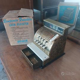 Cassa registratrice giocattolo vintage 