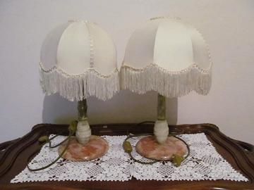 Coppia di paralumi vintage 