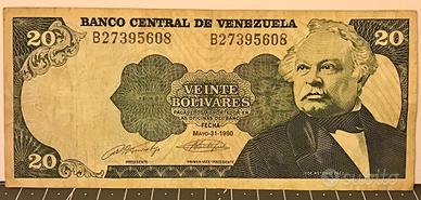 20 Bolivar Venezuela 1990