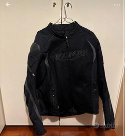 Giubbotto moto triumph