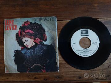 45 giri Lene lovich Blue hotel
