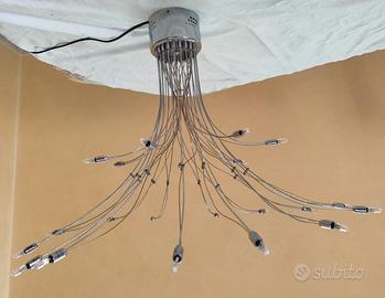 LAMPADARIO DA SOFFITTO COMPRESO DI LAMPADINE