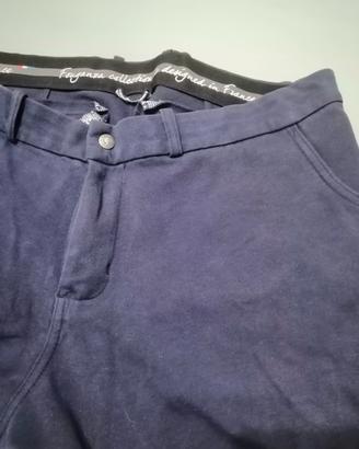 Pantaloni Equitazione, colore blu scuro L-XXL