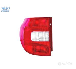 FANALE SINISTRO SKODA YETI 09-13 BIANCO ROSSO