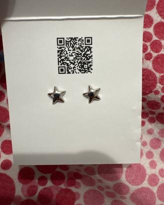 Orecchini comete a stella