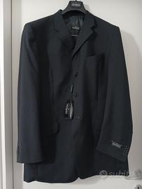 Abito Uomo Carlo Pignatelli Taglia 56 Nero Lana Mo