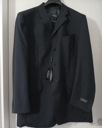 Abito Uomo Carlo Pignatelli Taglia 56 Nero Lana Mo