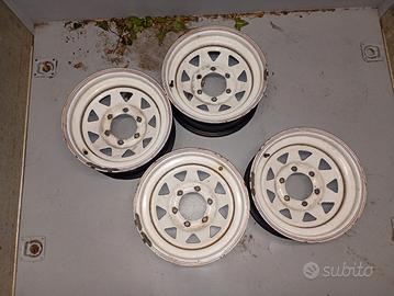 Cerchi Pajero 15 pollici