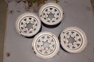 Cerchi Pajero 15 pollici