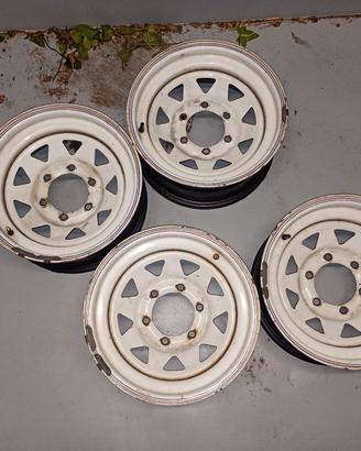 Cerchi Pajero 15 pollici