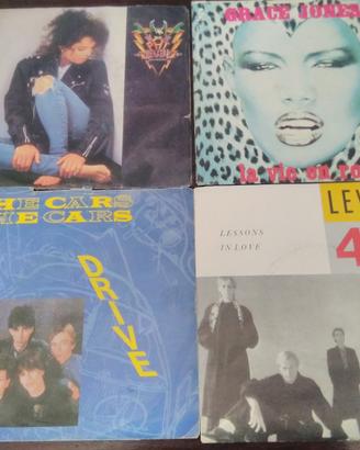 4 dischi /45 giri/45rpm da collezione anni 70/80
