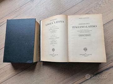 VOCABOLARIO LATINO-ITALIANO ITALIANO-LATINO 2 VOLU