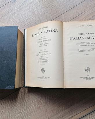 VOCABOLARIO LATINO-ITALIANO ITALIANO-LATINO 2 VOLU