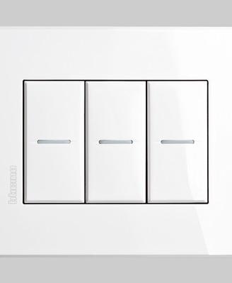Placche 4 posti AXOLUTE AIR HW4804HD
