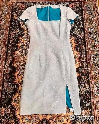 Abito Moschino Cheap and Chic Glicine Azzurro S