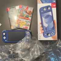 Ninetendo switch lite  + 3 giochi