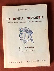 Divina Commedia - Paradiso - Bignami - 1985