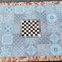 Tavolo da giardino in ferro battuto