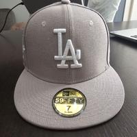 Cappellino NY grigio