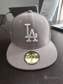 Cappellino NY grigio