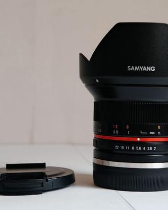 Samyang 12 mm f2 NCS CS per Sony