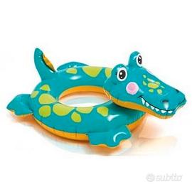Salvagente coccodrillo Intex bambini mare piscina 