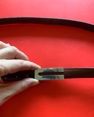 Cinturina vintage vera pelle