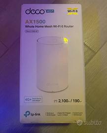 Modem tp-link  deco 4g+ wifi 6 ax1500
