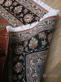 Tappeto Tabriz 60 Raj misto seta